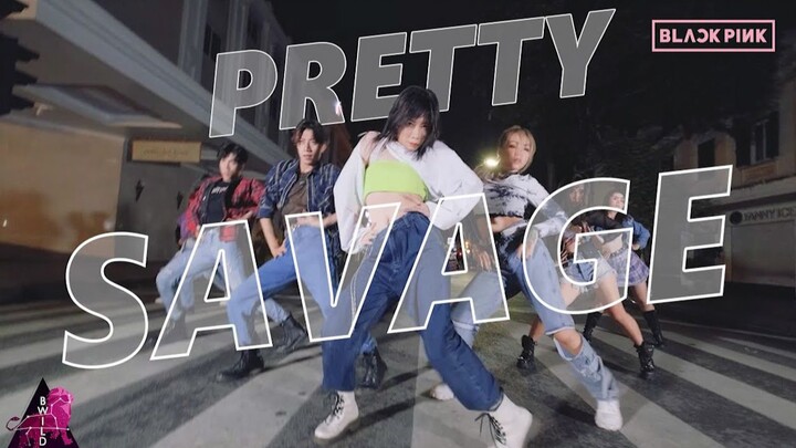 🤙🏻Male-female duo / Vietnam’s popular B-Wild dance group / BLACKPINK - 'Pretty Savage' dance cover
