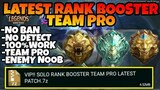LATEST RANK BOOSTER TEAM PRO VIP (LATEST PATCH) MOBILE LEGENDS BANG BANG 2020