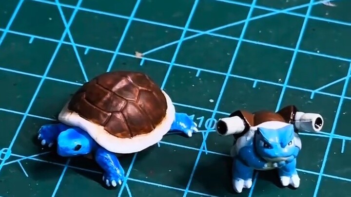Thay đổi mô hình lắp ráp Rùa Đất của Đội Thợ Săn thành Blastoise Cơ Khí từ Pokémon