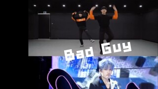 There are two versions of "Bad Guy" choreographed by Liu Jun. Liu Jun and TYT Yao Jingyuan's "Basic 