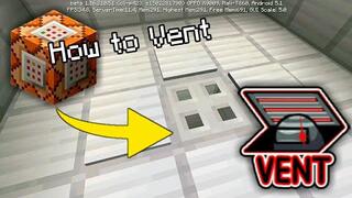 How to make an Among Us Vent in Minecraft using Command Block
