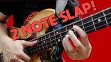 Cool Worship SLAP riff using only 2 notes!