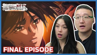 Attack On Titan FINAL EPISODE Couples Reaction & Discussion