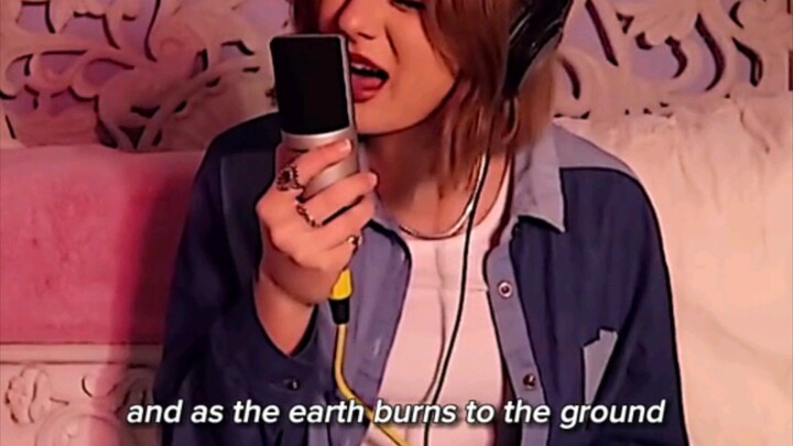 As the world caves in - cover