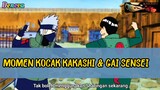 [ FUNNY MOMENT KAKASHI & MAITO GUY ] Kakashi dan Gai sensei lomba lari