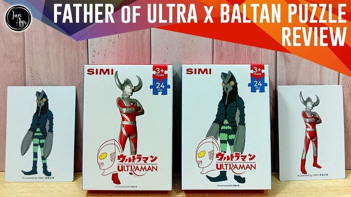 [ REVIEW ] Simi Ultraman ウルトラマン Hero Puzzle - Father of Ultra ウルトラの父 Alien Baltan バルタン星人 Kaiju 怪獣