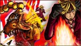 WOW... SANJI vs QUEEN (FULL FIGHT) W/Narration - One Piece | B.D.A Law