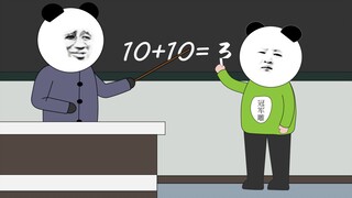 后妈把她的好大儿养的蛮横蠢笨，十位数加减法都算不明白