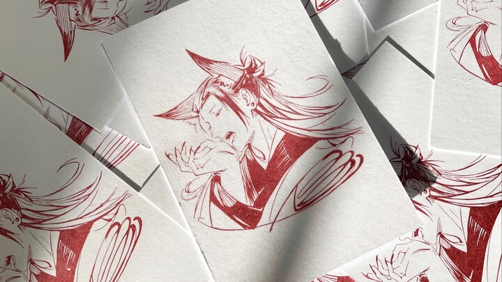 [Rubber Stamp] The little fox is too astringent! ! !