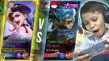 FANNY VS GUSION BANG Malik kalah lagi dong 🔥