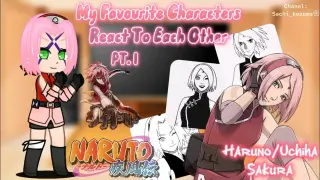 ♡︎♥︎My Favourite Characters React To Each Other(🌸𝑯𝒂𝒓𝒖𝒏𝒐/𝑼𝒄𝒉𝒊𝒉𝒂 𝑺𝒂𝒌𝒖𝒓𝒂🌸)♥︎♡︎ (1/6)
