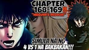 4 VS. 1 NA LABANAN! AT ANG SURPRESA "MEGUMI'S DETERMINATION"|JUJUTSU KAISEN CHAPTER 168-169(TAGALOG)