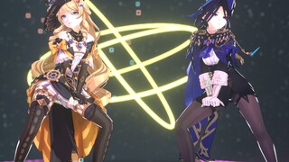 【原神MMD】 ❤克洛琳德&娜维娅❤