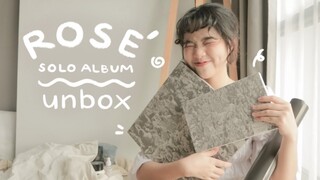 UNBOX EP.10📦 แกะกล่องอัลบั้ม ROSE'🥀 | mackcha