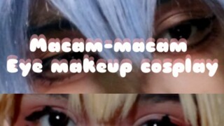 Tipe tipe eyemakeup cosplayy!!👯💄
