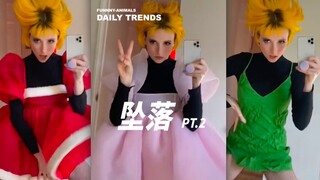 Tessa Violet的坠落视频正在迅速成为趋势，大家都在模仿，还有教程