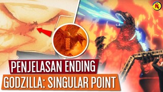 Penjelasan Easter Egg Ending GODZILLA: SINGULAR POINT