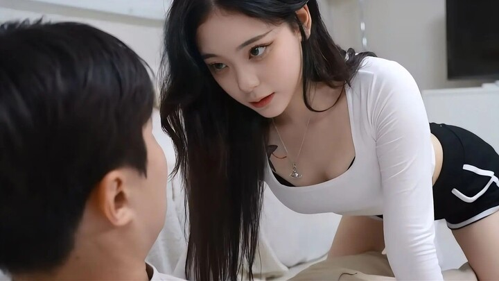 Wanita ini semakin bergairah saat melihat pria di depannya