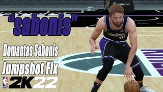 Domantas Sabonis Jumpshot Fix NBA2K22