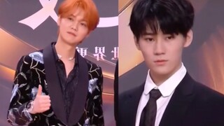 【鹿晗张真源】微博之夜追星成功向 在偶像面前表演节目啦 和偶像聊天啦 偶像还说张真源我肯定知道啦