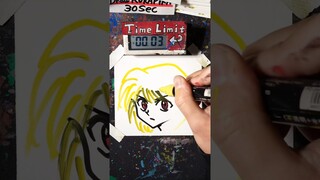 How to Draw KURAPIKA in 30 Seconds