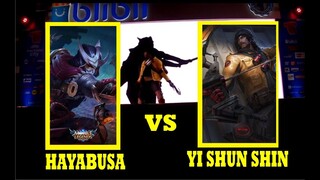 Mobile Legends Cosplay Perform indonesia : Hayabusa Vs Yi Shun Shin