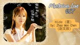 Hide (匿) by_ Zhao Wen Chen (赵文辰) - Mysterious Love OST
