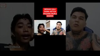 tengok2 orangnya bos , ketua ini bos ‼️ #ometvprank #ometv #medan #premanometv #prank #komedi #lucu