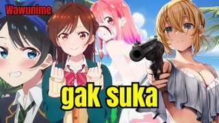 Hal menyebalkan di anime Rent a Girlfriend