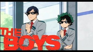 THE BOYS MEME | IZUKU thug life moment my hero academya funny moment #izuku #theboysmeme #trending