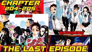 ANG KATAPUSAN AT SIMULA- LAST EPISODE Demon Slayer Chapter 204-205