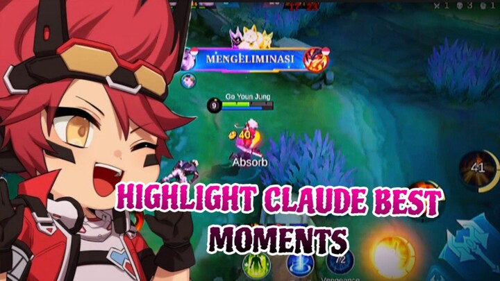 HIGHLIGHT CLAUDE BEST MOMENTS