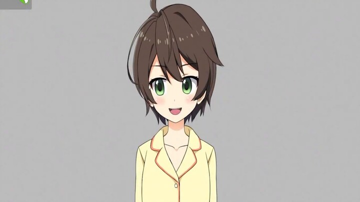 [Arknights] Model 2D Langsung Hiu Hantu ~ Hewan Peliharaan di Meja/Tangkapan Wajah ~ 8 Set Aksi & Su