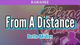 From A Distance by Bette Midler (Karaoke)
