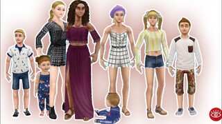 Interracial Lesbian family night out SIMS FREEPLAY