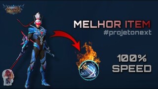 MELHOR BUILD PRO SABER | ROTAÇÃO JUNGLE - MOBILE LEGENDS PROJETO NEXT #MLBB