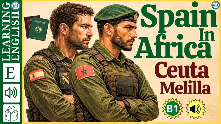 Why Does Spain Have Two Cities in Africa? ⭐ Ceuta & Melilla | B1 Graded Reader Audiobook