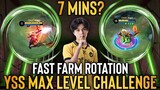 YSS MAX LEVEL IN JUST 7 MINUTES | YSS SPEED RUN WORLD RECORD