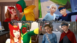 WandaVision: Maximoff Family Inspired - TS4 [SPEED SIMS]