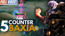 5 counter baxia yang harus kalian waspadai 🤯 (Build Baxia Tersakit dan Terkuat 2025)