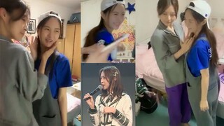 【张雨鑫】舞力全开，扭啊胡子男~穿叉叉衣服被勒的tako