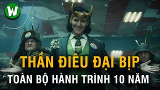 Hành Trình Của THẦN ĐIÊU ĐẠI BỊP LOKI Trong Vũ Trụ Điện Ảnh Marvel