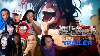 BOYS AND GIRLS REACTING TO ATTACK ON TITAN FINAL SEASON (SEASON 4 ) TRAILER