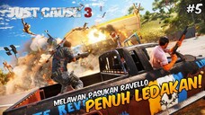 Berperang Melawan Pasukan Ravello! - Just Cause 3 Indonesia #5