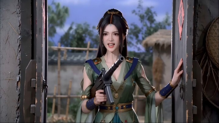 Han Li Menyelamatkan Siluman Rubah di Pegunungan Salju