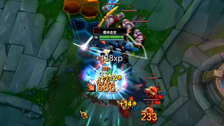 Jiu's armor-piercing Zhao Xin melts the enemy team in an instant!