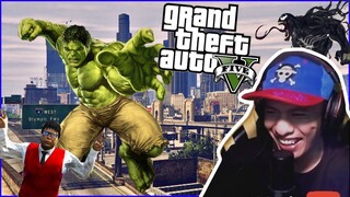 INCREDIBLE HULK IN GTA 5 (NAG WALA SA SYUDAD)