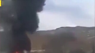 Wife dies in car accident, husband jumps into burning car to commit suicide