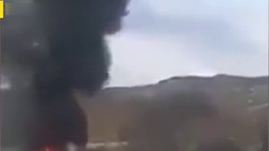 Wife dies in car accident, husband jumps into burning car to commit suicide