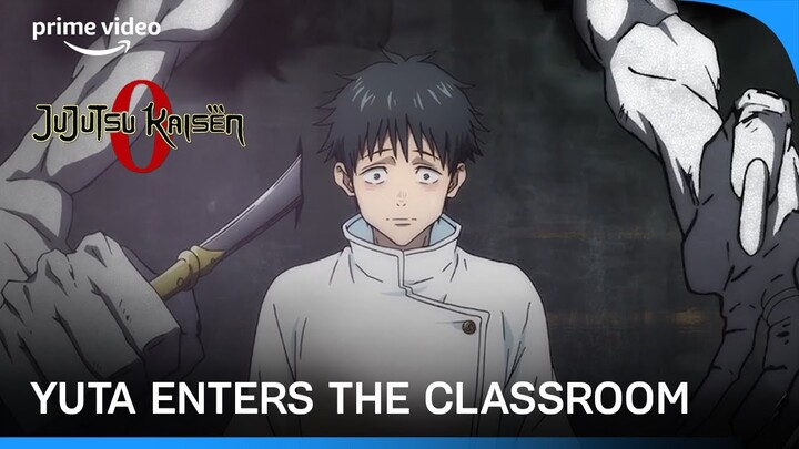 Yuta Okkotsu Enters Jujutsu High 😨 | Jujutsu Kaisen 0 | Prime Video India